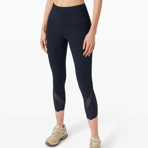 Lululemon Wunder Under Scallop Roll Down